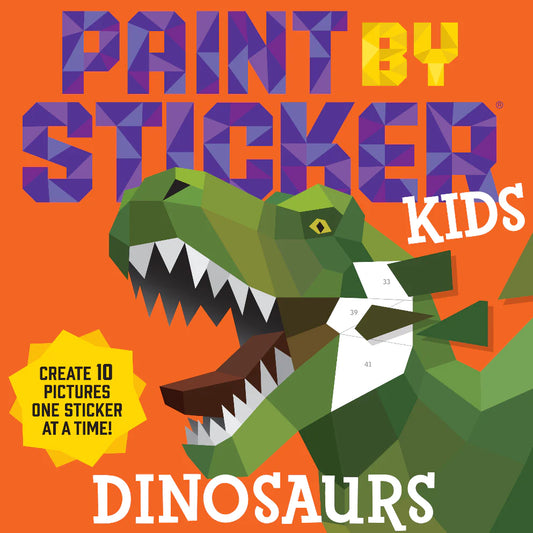 PAINT BY STICKER DINOSAURIOS
