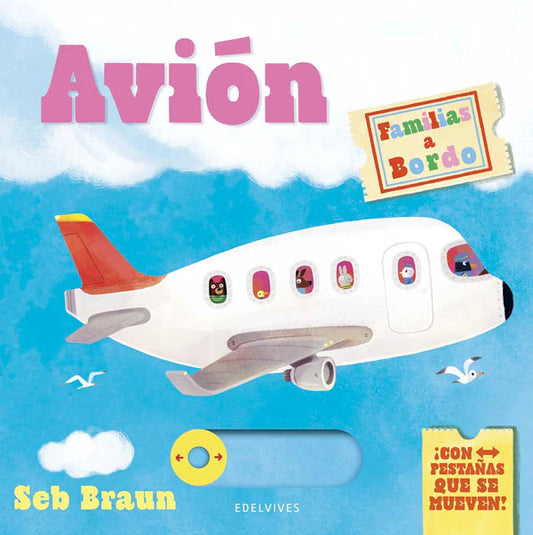 LIBRO FAMILIA A BORDO, AVIÓN