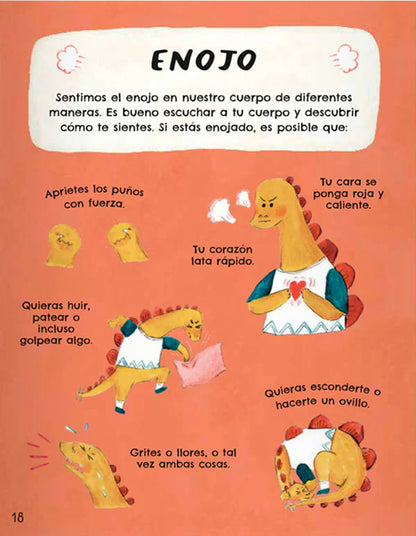 LIBRO PEQUEÑOS DINOSAURIOS CON GRANDES SENTIMIENTOS