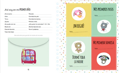 LIBRO DIARIO DE MI BEBÉ