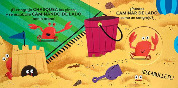 Libro ¡Chasquea Fuerte como un Cangrejo!