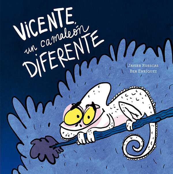 Libro Vicente un Camaleón Diferente portada
