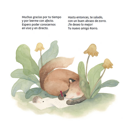 LIBRO HA LLEGADO CARTA