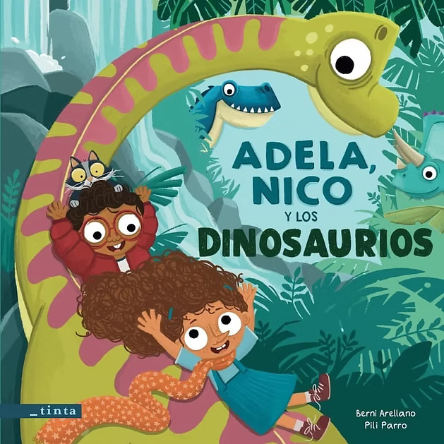 Libro Adela, Nico y los Dinosaurios