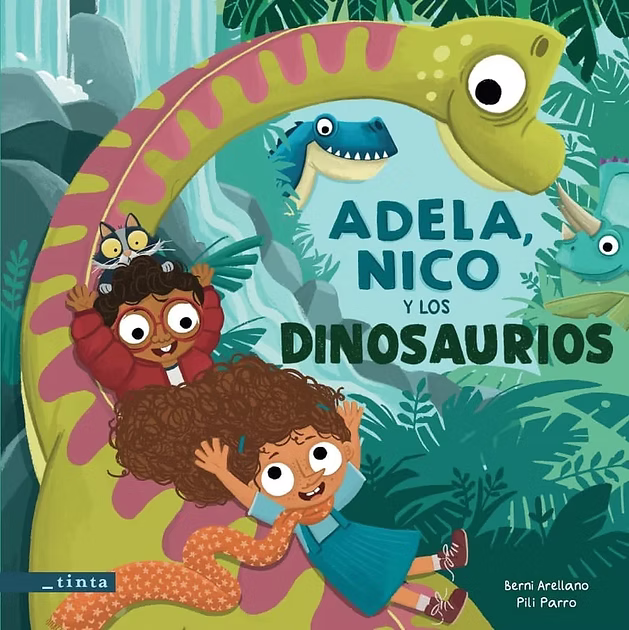 Libro Adela, Nico y los Dinosaurios