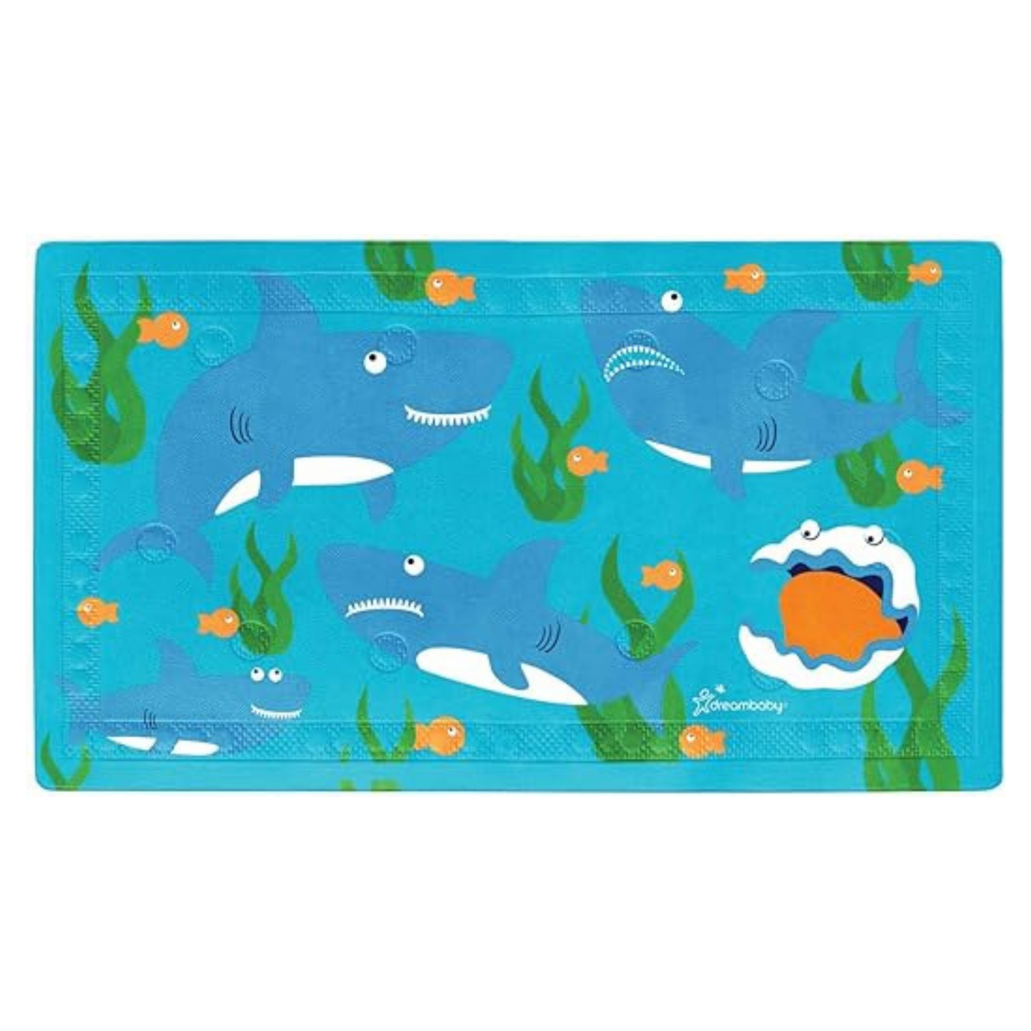 ALFOMBRA ANTIDESLIZANTE DE BAÑO TIBURÓN DREAMBABY