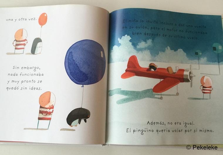 Libro arriba y abajo