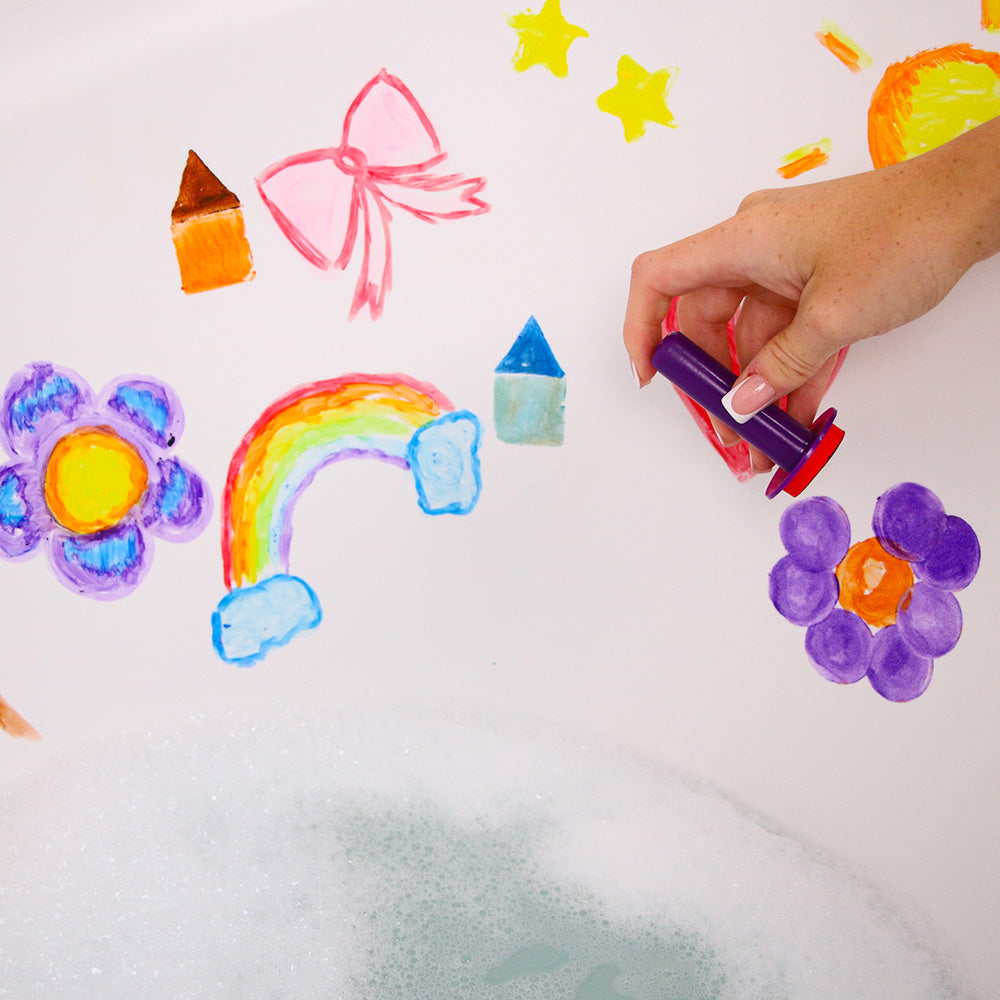 Kit Pinturas para la Tina con Libro para Colorear