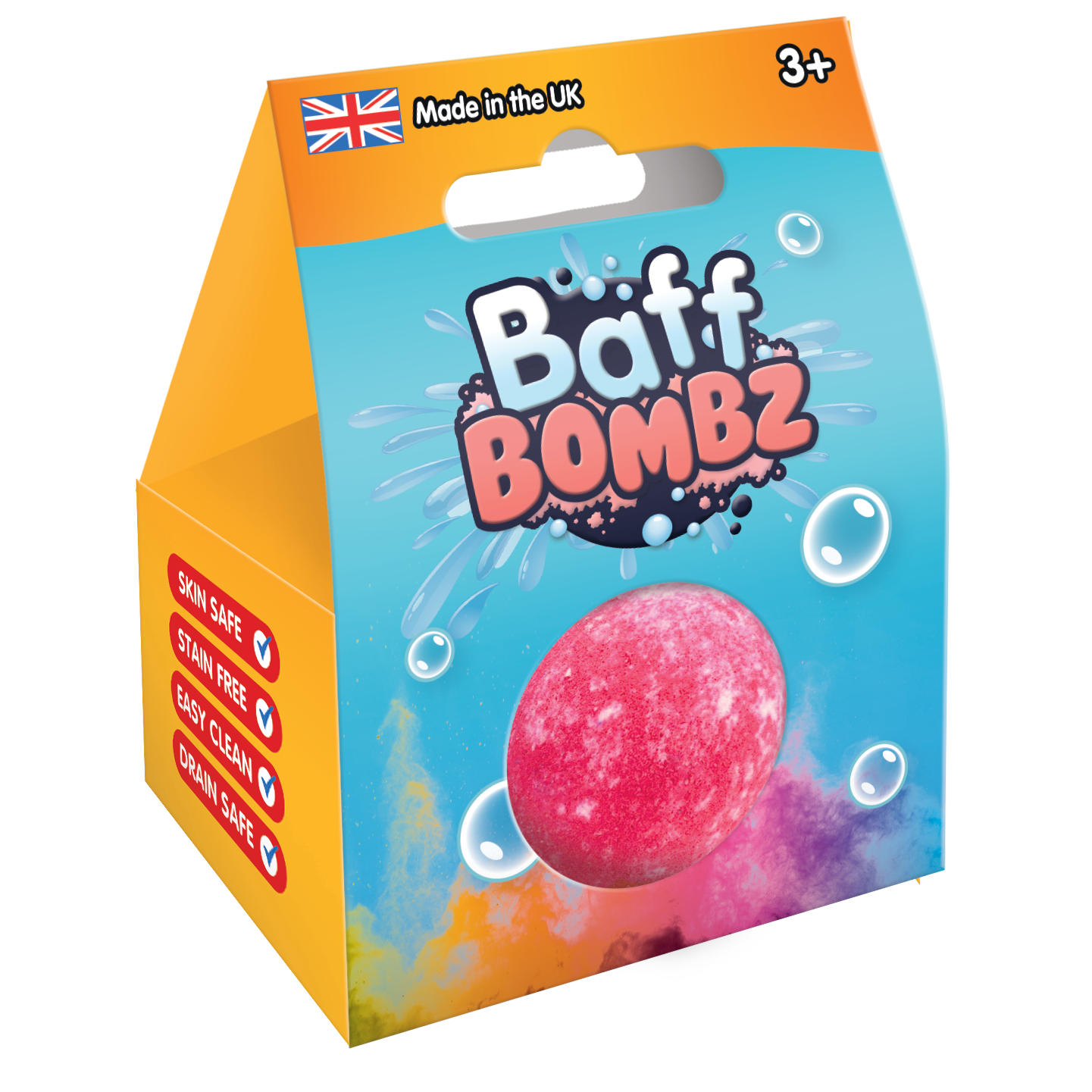 Bomba de Baño de Colores 35g Zimpli Kids