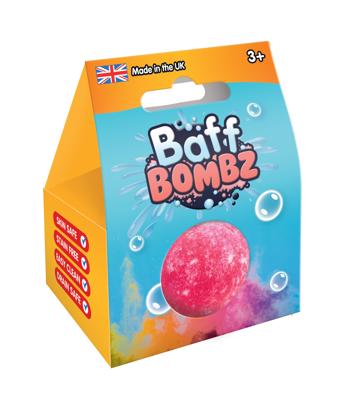 Bomba de Baño de Colores 35g Zimpli Kids