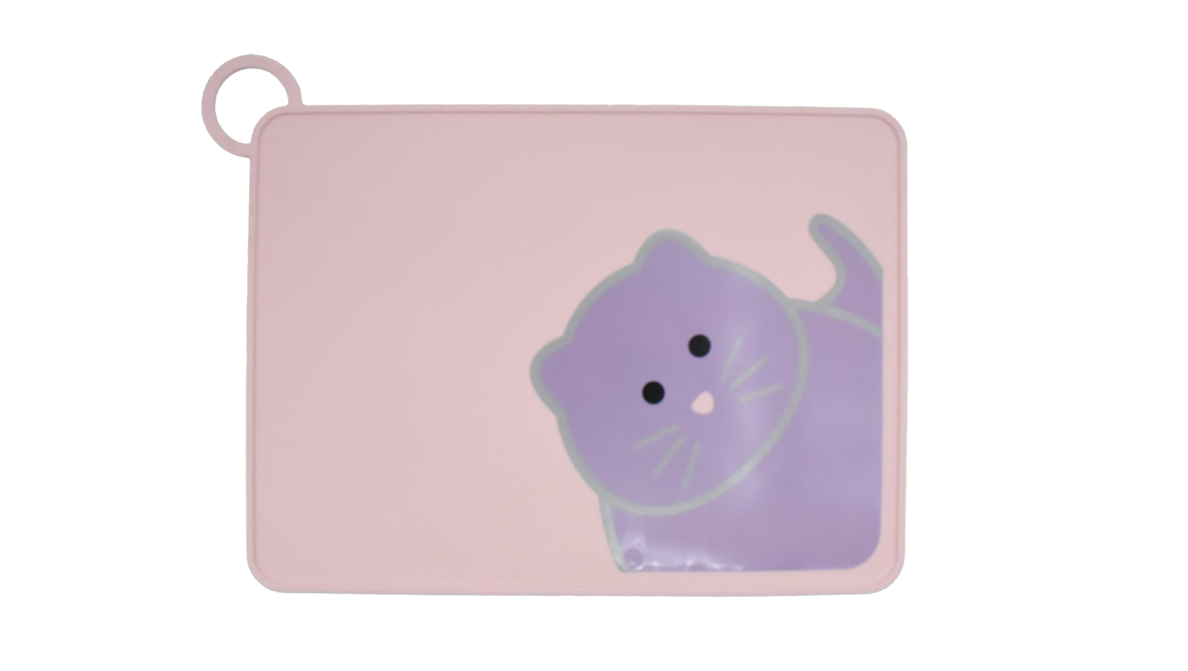 INDIVIDUAL BORDES ELEVADOS 100% SILICONA GATO