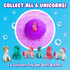 Colección completa de 6 unicornios coleccionables Zimpli Kids