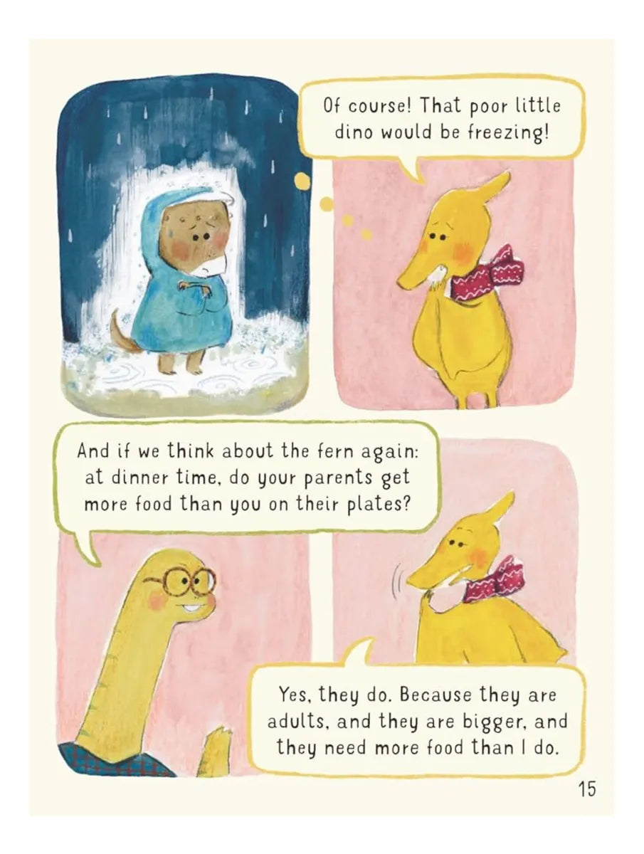 LIBRO PEQUEÑOS DINOSAURIOS CON GRANDES PREGUNTAS