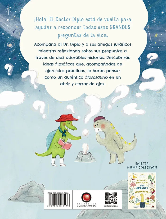 LIBRO PEQUEÑOS DINOSAURIOS CON GRANDES PREGUNTAS