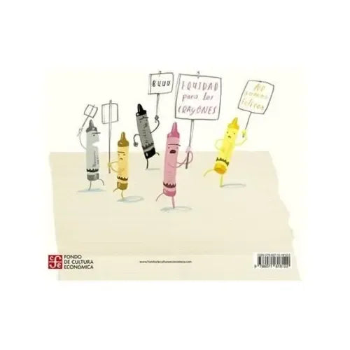 Libro el día que los crayones renunciaron