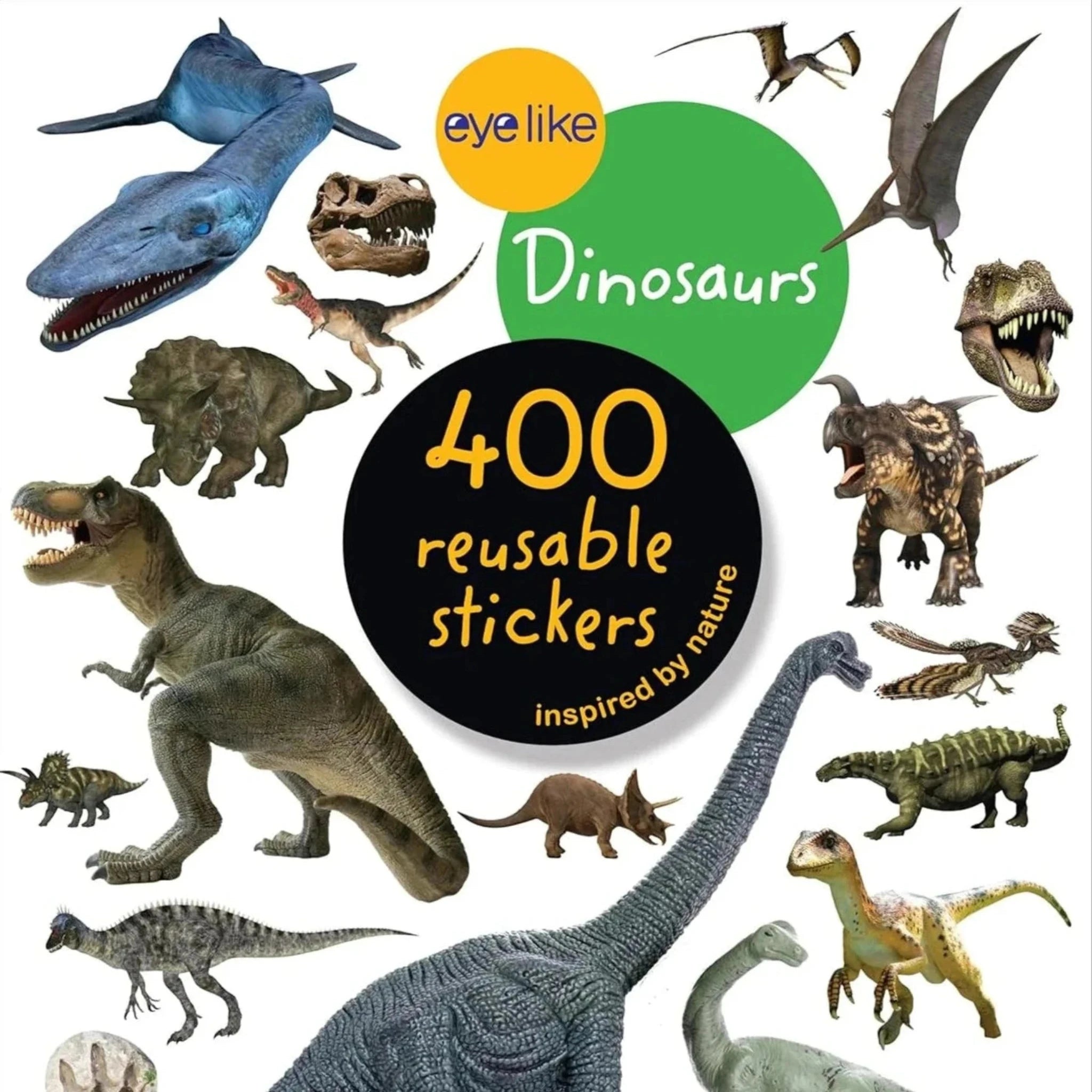 STICKERS REUTILIZABLES DINOSAURIOS