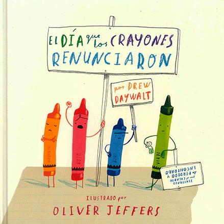 Libro el día que los crayones renunciaron