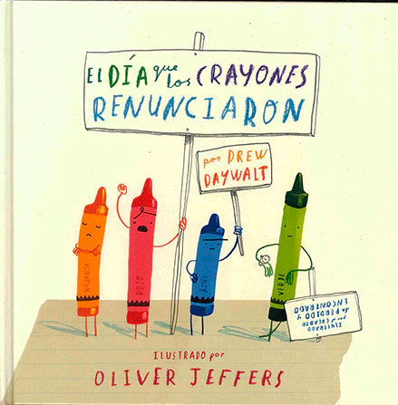 Libro el día que los crayones renunciaron