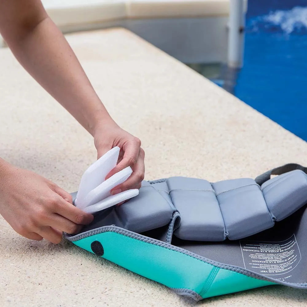 CHALECO DE NATACION NÄJ GRIS