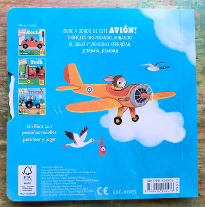 LIBRO FAMILIA A BORDO, AVIÓN
