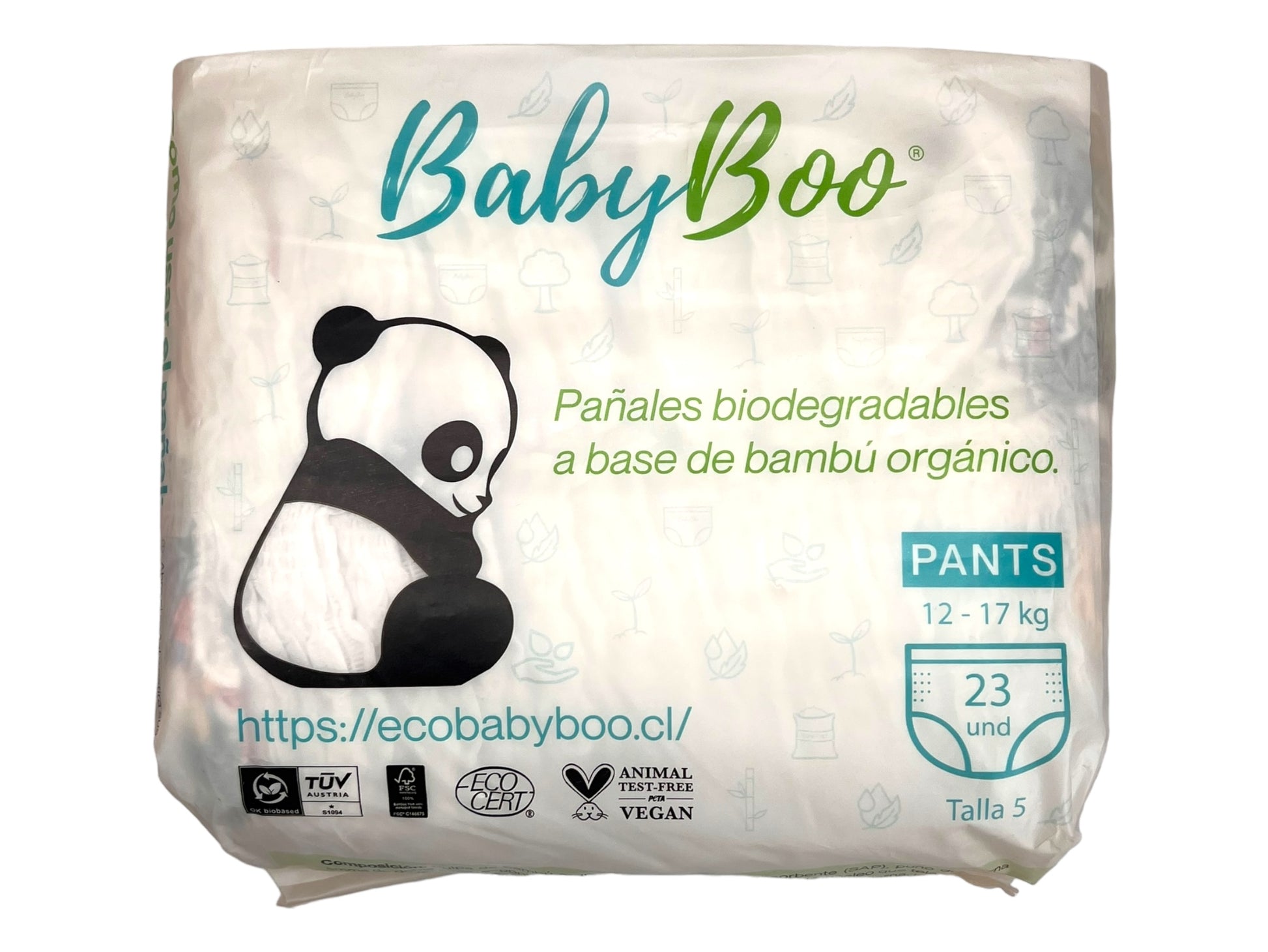 MUESTRA PAÑALES PANTS BABYBOO