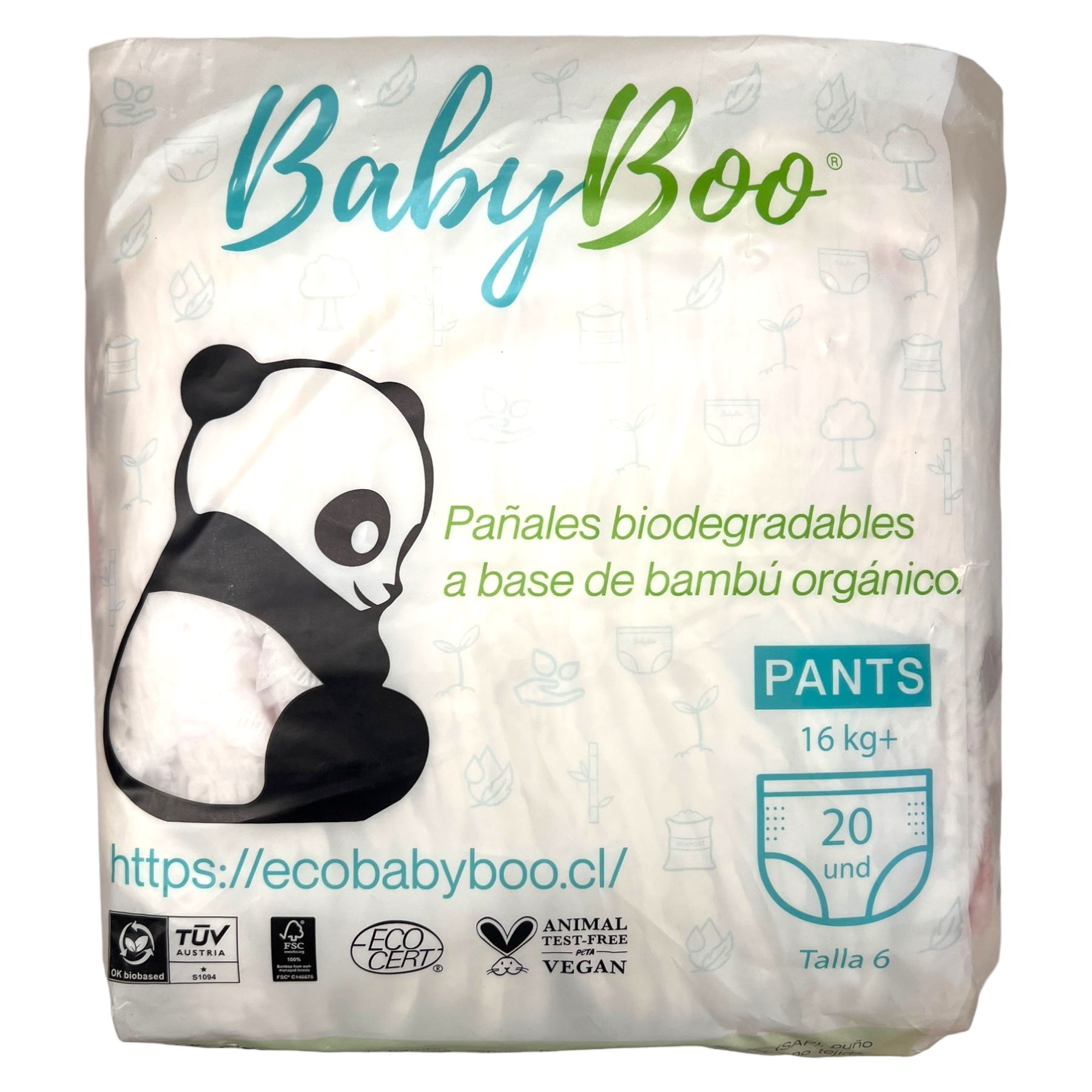 MUESTRA PAÑALES PANTS BABYBOO