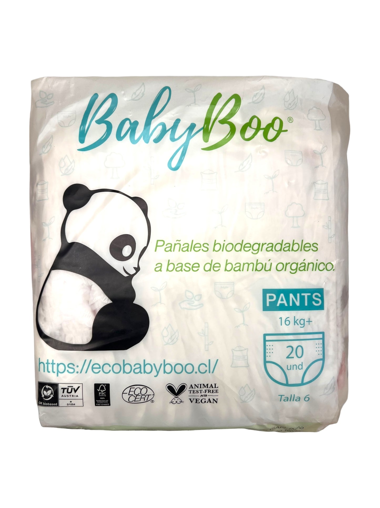 MUESTRA PAÑALES PANTS BABYBOO