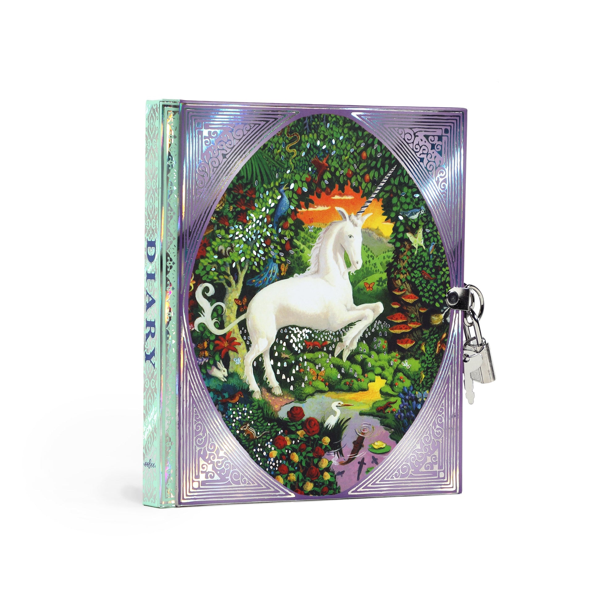 Diario de Vida con Candado Unicornio - Eeboo