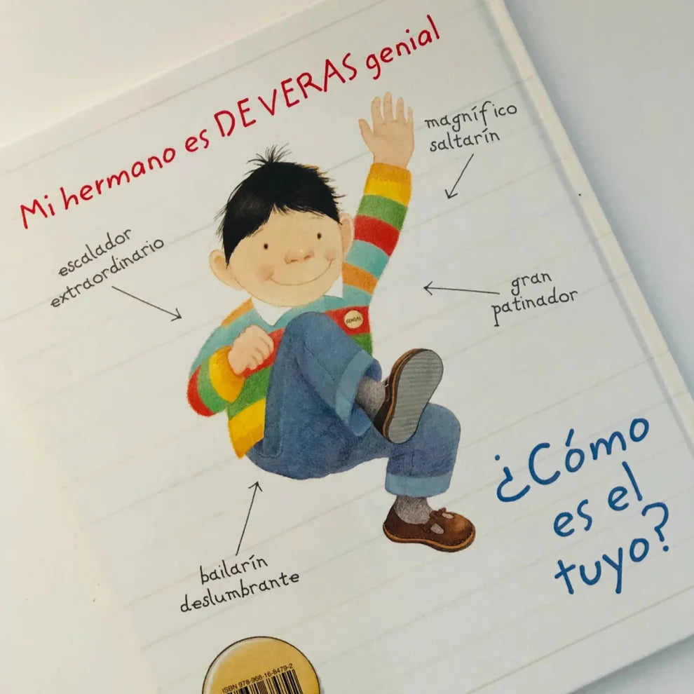 Libro Mi hermano es genial (a veces)