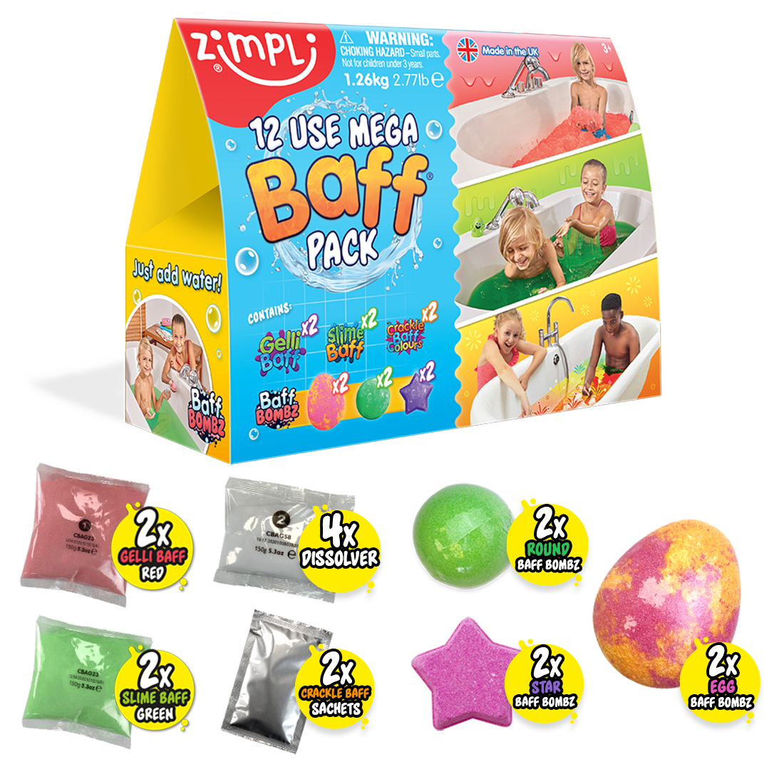 Cuchillo KiddiKutter + Mega Pack de Baño Sensorial