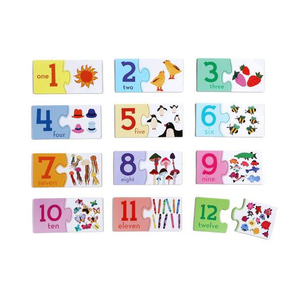 PRE KINDER PUZZLE PARES NUMEROS