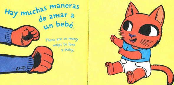 LIBRO INDESTRUCTIBLE: TE AMO, BEBÉ / LOVE YOU BABY