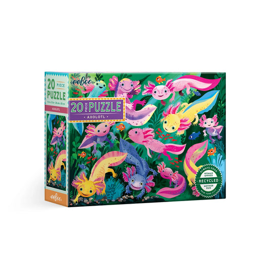 PUZZLE 20 PIEZAS AXOLOTL