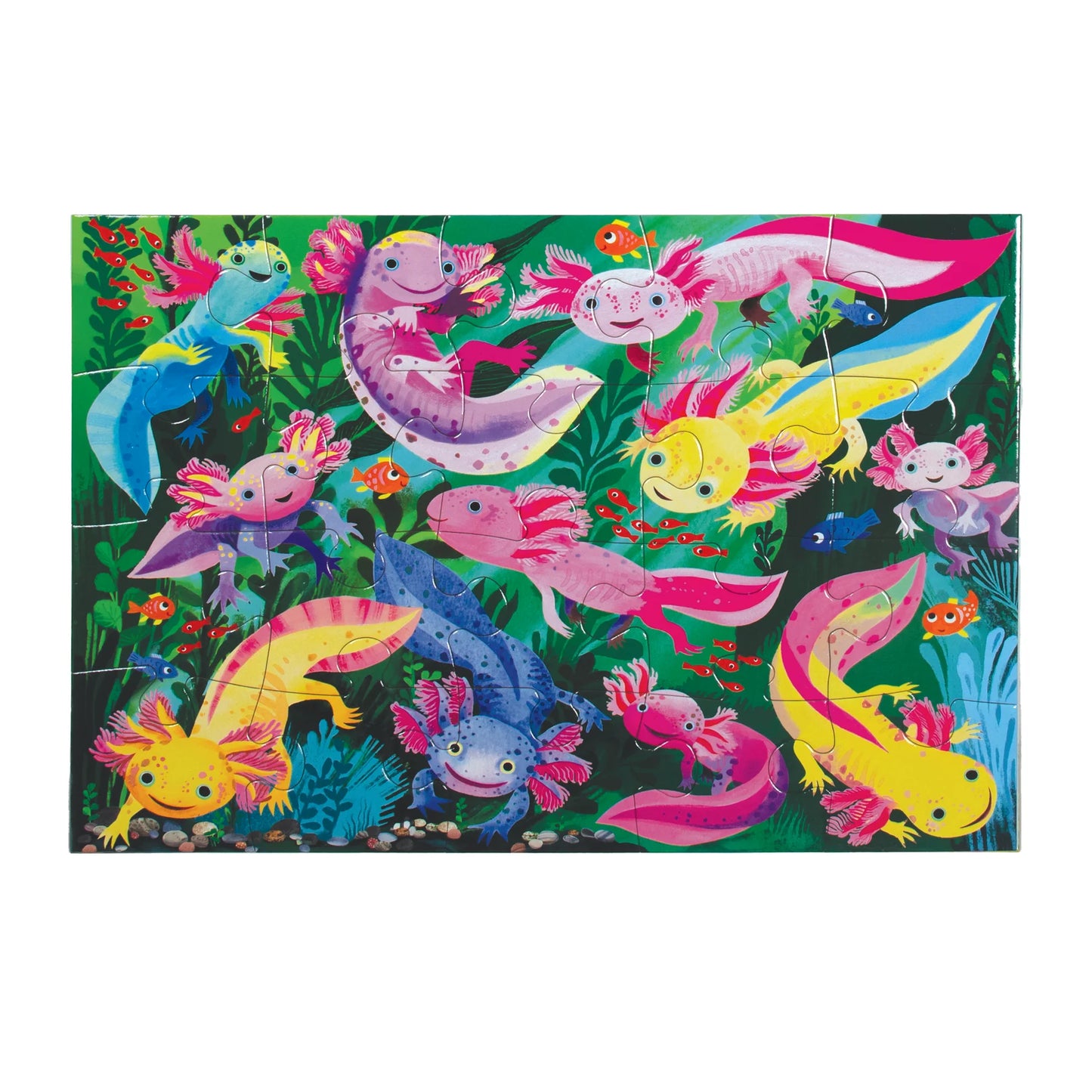 PUZZLE 20 PIEZAS AXOLOTL