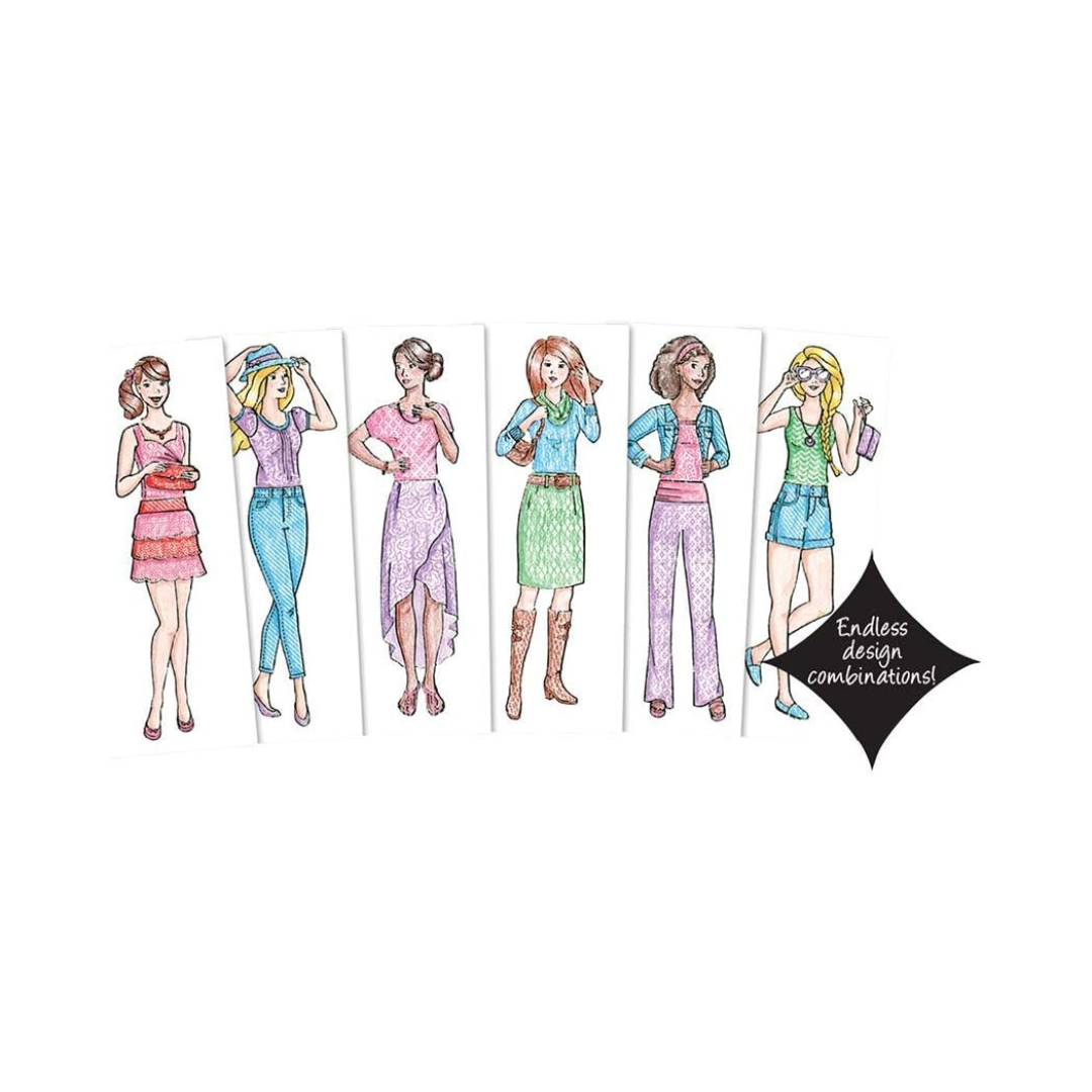 Set de Diseño de Moda Fashion Plates - imagen 3