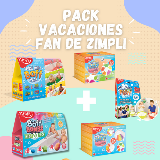 PACK VACACIONES FAN DE ZIMPLI