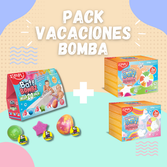 PACK VACACIONES BOMBA