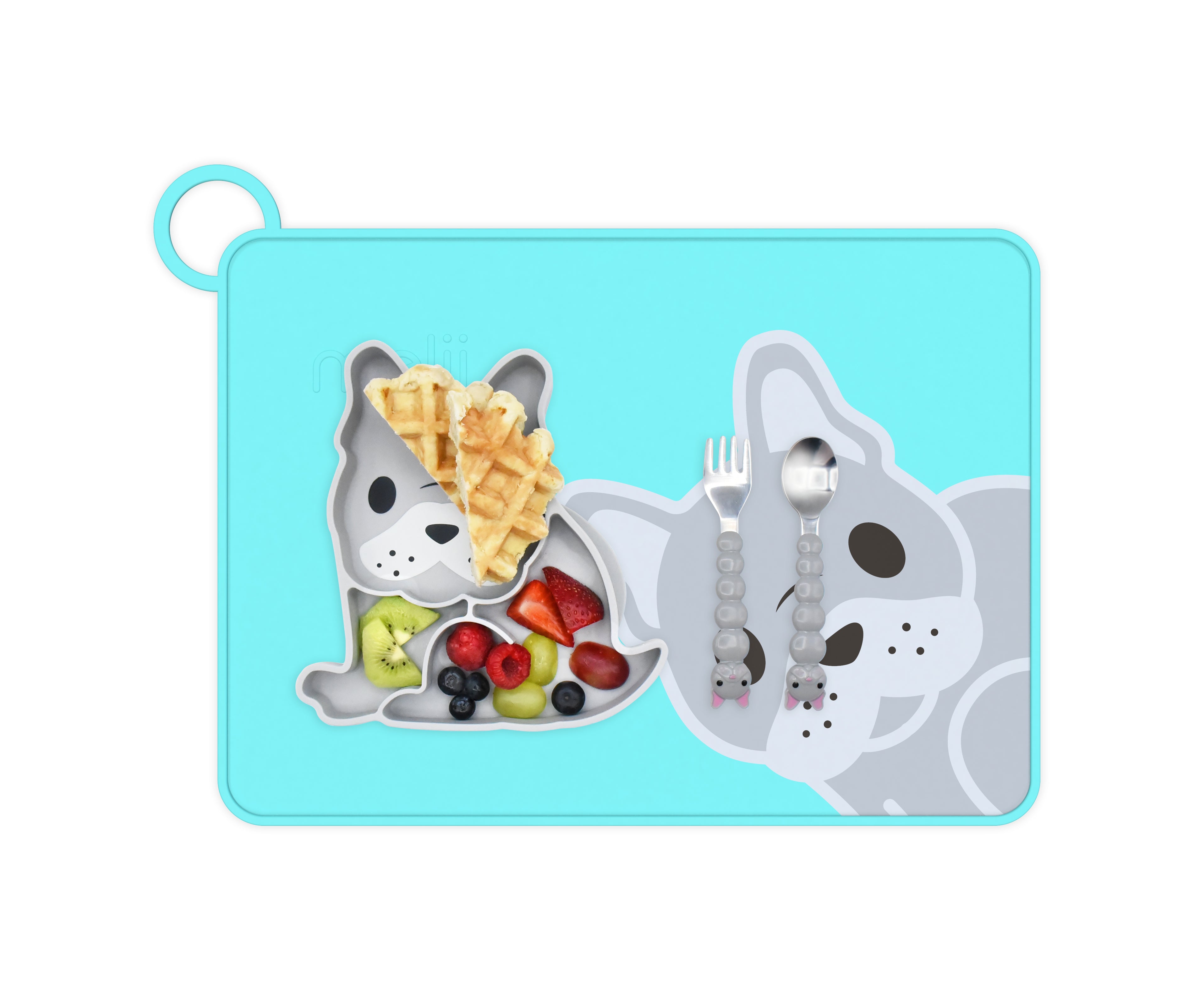 INDIVIDUAL BORDES ELEVADOS 100% SILICONA BULLDOG