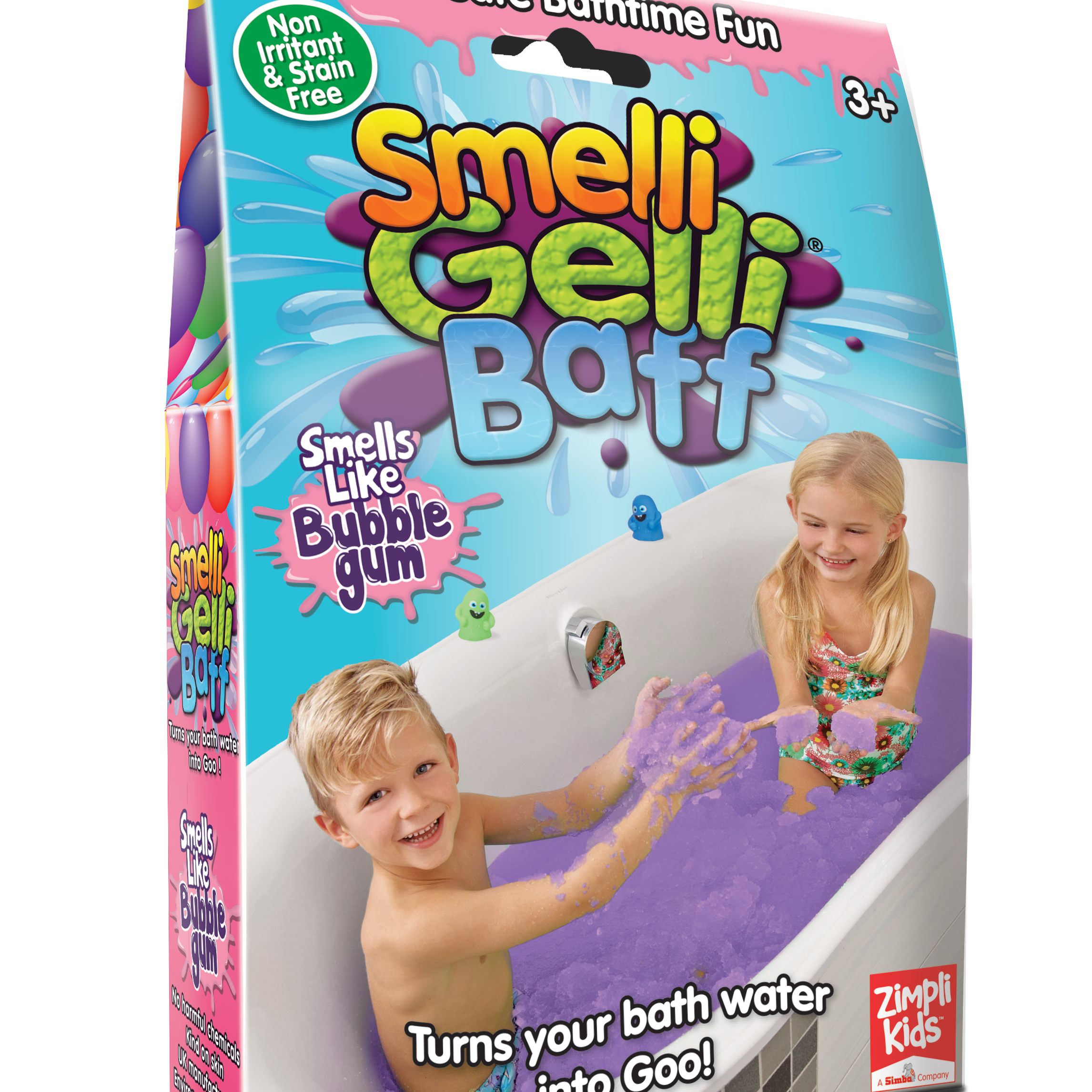 Smelli Gelli Baff con Olor a Tuti Frutti o Chicle