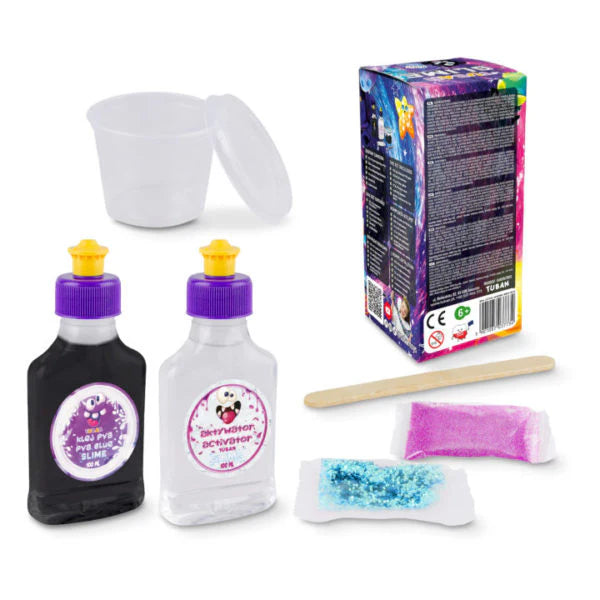 Tuban Tuban Set Slime & Sabbia Dinamica XL | Kit 2 In 1 Per Bambini 6+ | Crea La Tua Melma Fai-da-te