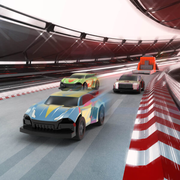 ESTACIÓN DE LANZAMIENTO AUTOS DE CARRERA NITRO