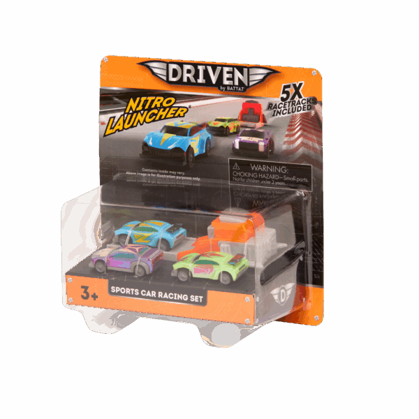 ESTACIÓN DE LANZAMIENTO AUTOS DE CARRERA NITRO