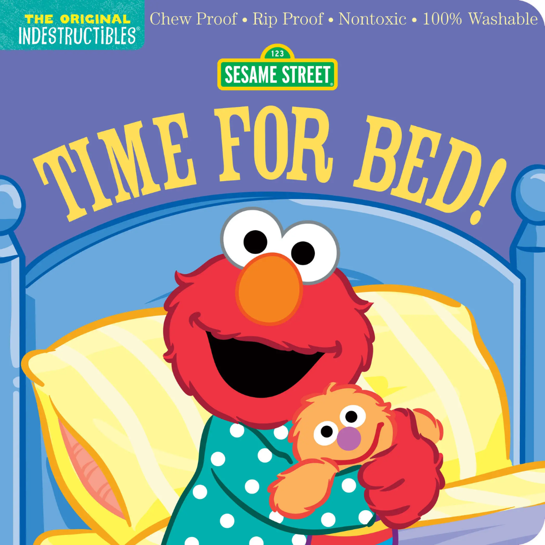 Libro Indestructible Plaza Sésamo: Time for Bed