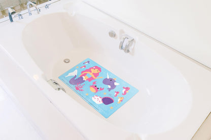 ALFOMBRA ANTIDESLIZANTE DE BAÑO SIRENA DREAMBABY