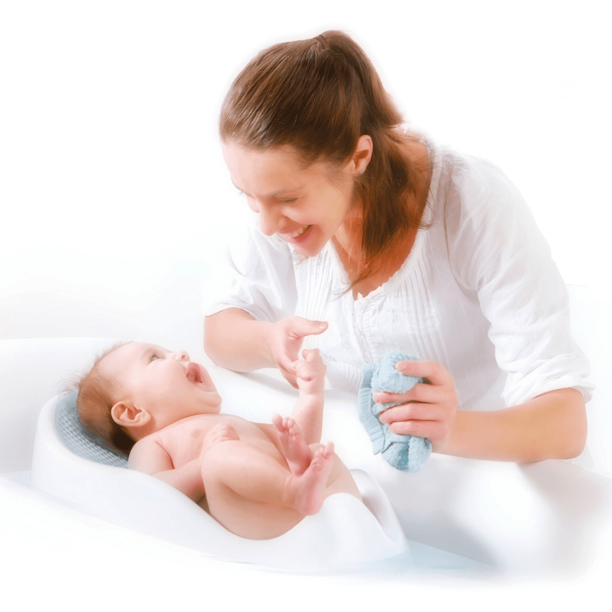 Soporte de Baño para Bebé AngelCare Gris