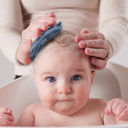 CEPILLO Y ESPONJA PARA BEBE LULLABY BLUE