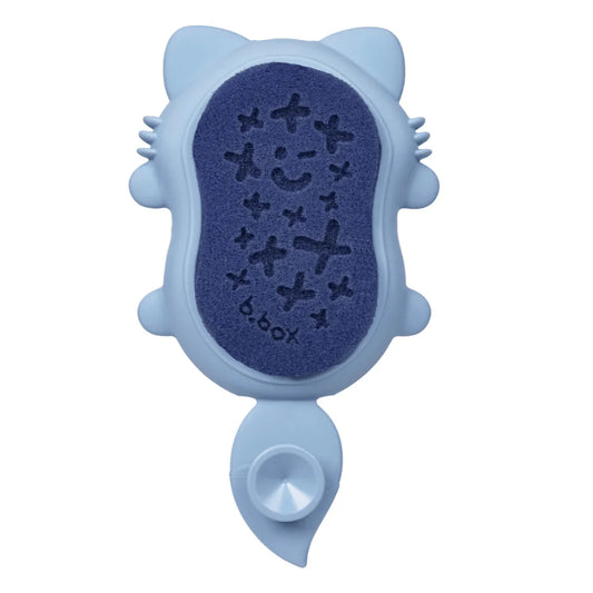 CEPILLO Y ESPONJA PARA BEBE LULLABY BLUE