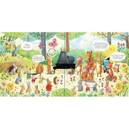 LA ORQUESTA DE LOS ANIMALES TOCA MÚSICA DE MOZART