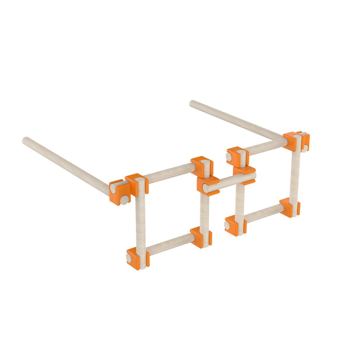 Lentes de madera armados con el kit Beaver Estructuras