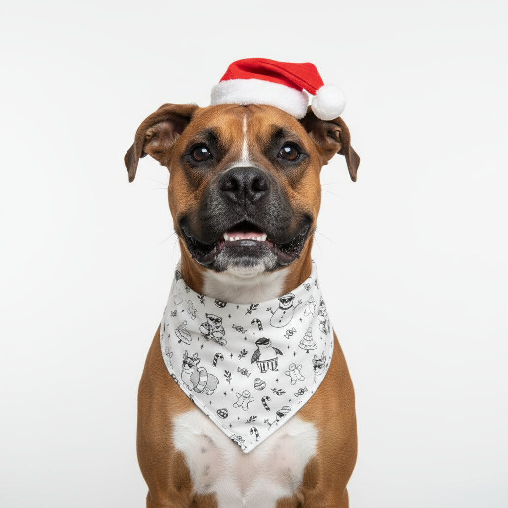 BANDANAS MASCOTAS NAVIDAD